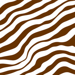Seamless zebra wave pattern