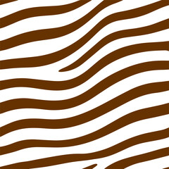 Seamless zebra wave pattern