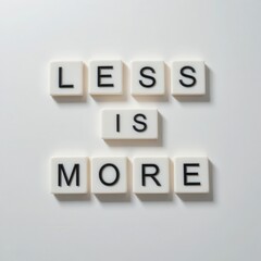 Minimalist Message of Simplicity and Clarity in Black and White Tiles