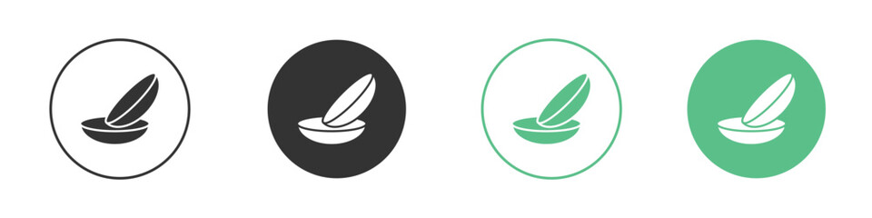 contact lenses icon element for designs
