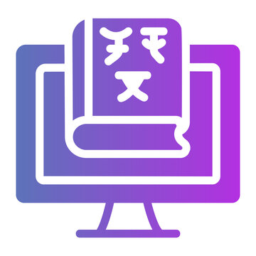 traslate Gradient icon