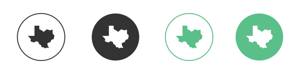 Texas icon element for designs