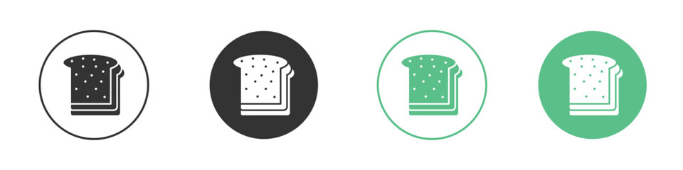 Sandwich icon element for designs