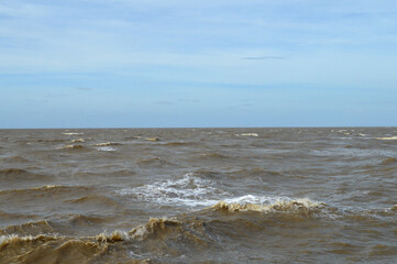 sea waves on the beach