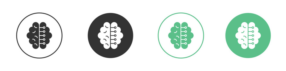 Machine learning icon element for designs