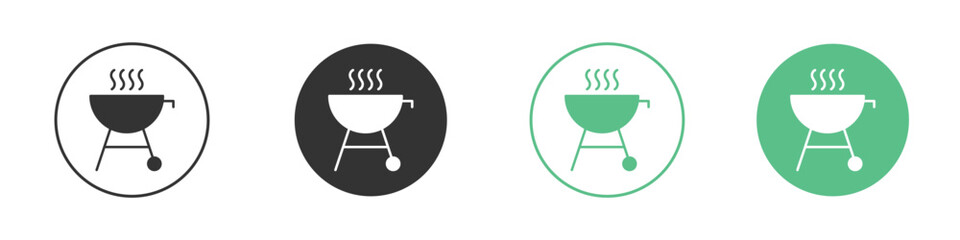 Grill icon element for designs