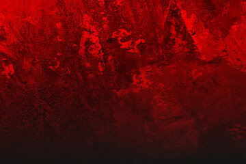 ホラーテクスチャ 赤い絵の具跡 背景素材 油絵の具 