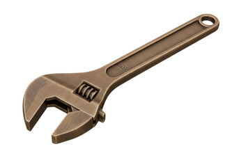 Isolated Adjustable Wrench Tool, Metal Spanner with Moving Jaw for Turning Nuts and Bolts