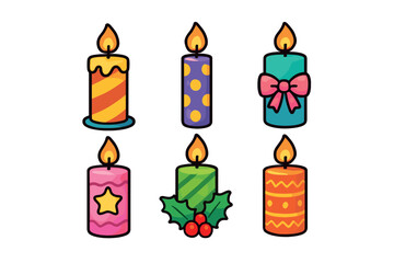 Cyber Monday sale banners for online shopping promotions. Set of 6 vector illustration