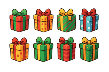 Cartoon farm animals for kids education and decor. Set of 6 vector illustration