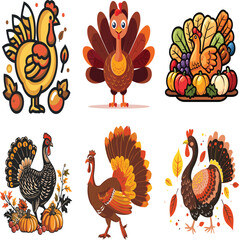 Thanksgiving Day Vector Illustration T-Shirt Design Typography