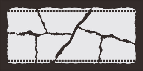 Pictures or photos frame collage layout abstract photo frames and digital photo wall template