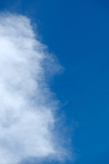 blue sky with clouds