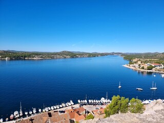view of the Croatian sea
