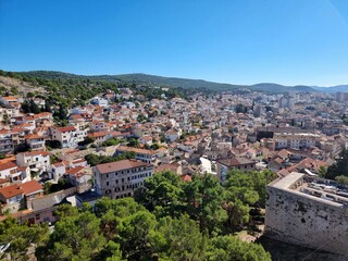 View of the Croatian city