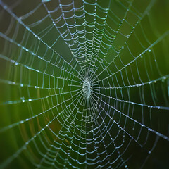 Red de ara&ntilde;a macro.