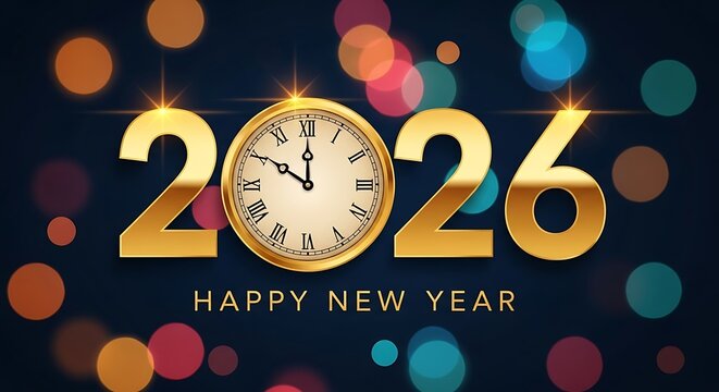 new year clock