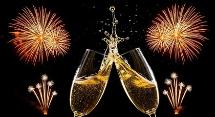 new years eve fireworks happy new year 2026