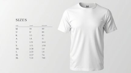 Understanding T-Shirt Sizing Charts for Men and Women How to Measure Your Chest Waist and Neck for the Perfect Fit