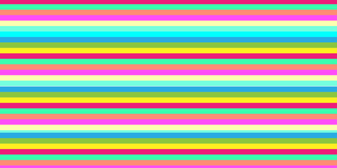 Vibrant, seamless rainbow stripes create a colorful abstract pattern with a bright pastel texture design