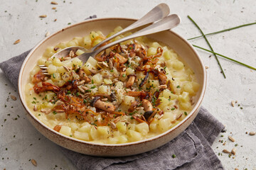 Kohlrabi risotto