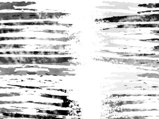 A distressed texture overlay of horizontal brush strokes on a transparent background for a grunge, weathered effect.