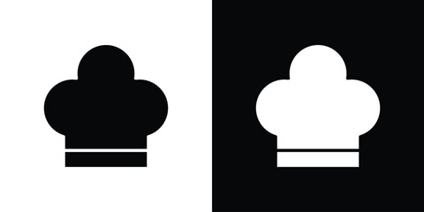 Chef icon glyph vector Illustration