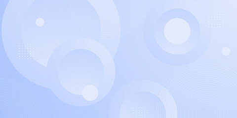 Abstract bright purple color banner background. Simple and trendy geometric circle shapes pattern concept.