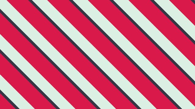 Diagonal Stripes Pattern Red Mint Green Dark Gray Seamless Geometric Background Abstract Graphic