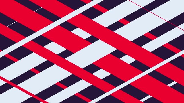 Red White Blue Geometric Stripe Pattern Abstract Background Diagonal Weave Texture Modern Design