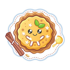 muffin with chocolate