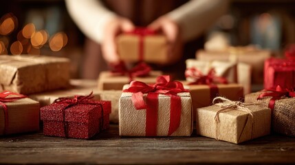 Celebrate relationships through meaningful gifts, where each choice and elegant wrap expresses gratitude, affection, and joyful intention.
