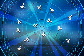 On the simulation screen for transportation and passengers.