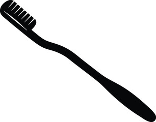 Toothbrush logo template vector