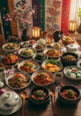 Korean Holiday Table-02