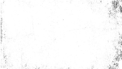 Vintage scratched paper texture with dust particles and worn edges. Grunge paper texture background with aged frame and retro distressed style. 