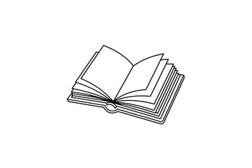 Story Book with Fairy Dust Clipart Illustration