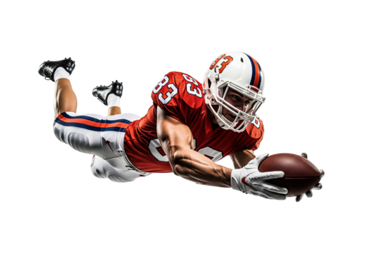 American Football Player  - Powered by Adobe