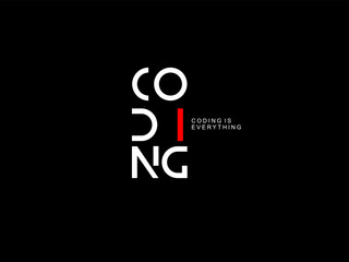 logo coding vector,programmer logo icon, technology, symbol code logo illustration, coding. vector suitable for your media design logo 