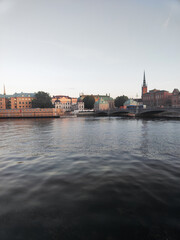 Fototapeta premium Stockholm Sweden seen from the sea