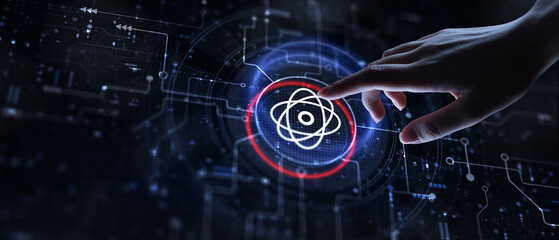 Quantum Computing Concept: Revolutionizing Information Processing Through Quantum Mechanics.