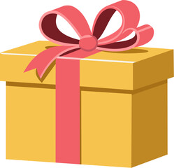 Vector illustration of a gift box with bow