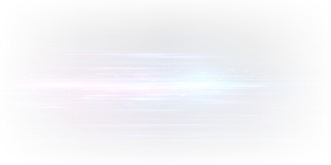 Futuristic glowing fiber line motion abstract PNG
