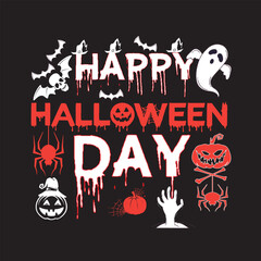 Happy Halloween Day graphic design