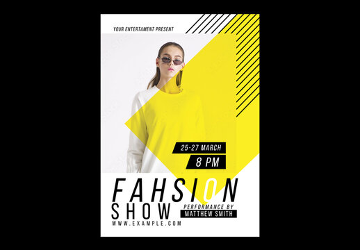 Fashion Show Flyer Poster