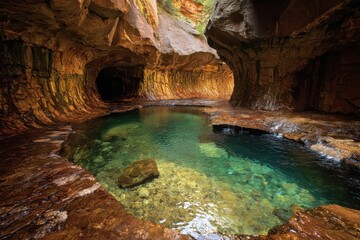 Subway Adventure in Zion National Park: Colorful Pools and Cascades