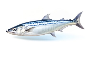 Fototapeta premium Atlantic mackerel fish seafood sardine animal.