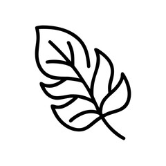 Tropical Plant Leaf Icon