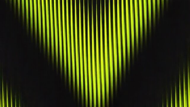 Pulsating Yellow Chevron Pattern - Motion Graphics Background