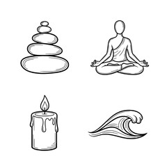 Zen and Wellness Sketches